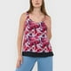thumbnail image 3 of Blusa Mujer Pabilos Gruesos Print Corales Rosado Corona, 3 of 5