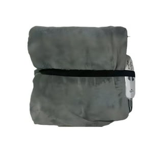 Genérico - Frazada Masajeadora Sherpa Caliente Relajante 3 Modos Lau