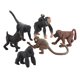 thumbnail image 5 of Juego De Juguetes Educativos Con Figuras De Chimpancé Realistas De 6 Piezas Para Mayores De 3 A?os, 5 of 5
