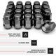 thumbnail image 5 of Tuerca de rueda White Knight M12x1.50 Negro cromo - Pack de 20, 5 of 7