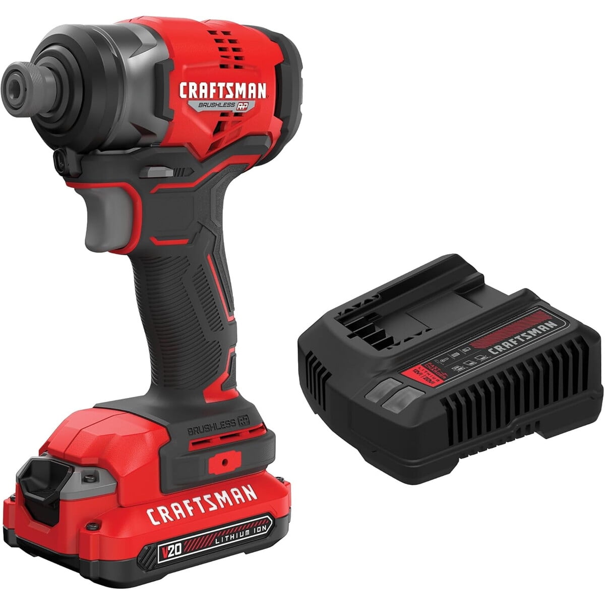 Atornillador Impacto Craftsman V20 14 1500inlbs Inalámbrico
