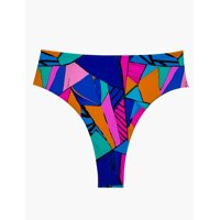 Samia - Bikini Pin Up Tanga Estampado Azul