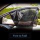 thumbnail image 3 of Parasol para ventanilla de coche Aokway 60 cm negro – paquete de 2, 3 of 9