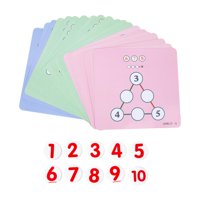 Magideal - Juego De Matriz Matemática, Juguete Educativo, Cálculo Mental Para Niños, Actividades De Aprendizaje Del Juego De Rompecabezas Para Interiores Al Aire