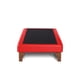 thumbnail image 1 of Base Cama Europea Zen Pu Rojo 1.5 Plazas, 1 of 3