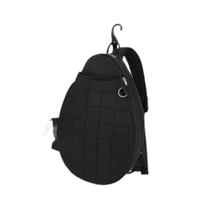 Ioensy - Bolso De Hombro Para Raqueta De Tenis, Bolsa De Tenis Resistente Al Agua Para Almacenamiento De Raquetas Para Adultos, Color Negro