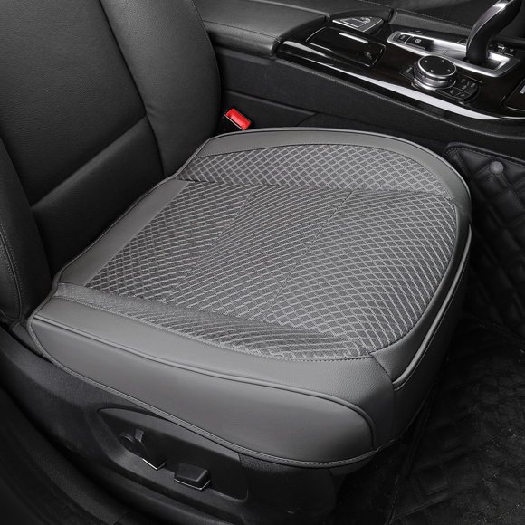 Funda para asiento de coche Qinlive gris ventilada - paquete de 1
