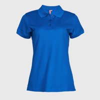 Jayson - Polera Mc Mujer Waffle Azul Xs