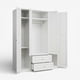 thumbnail image 3 of Closet Metalico 4 puertas 2 cajones - White BC-14, 3 of 6
