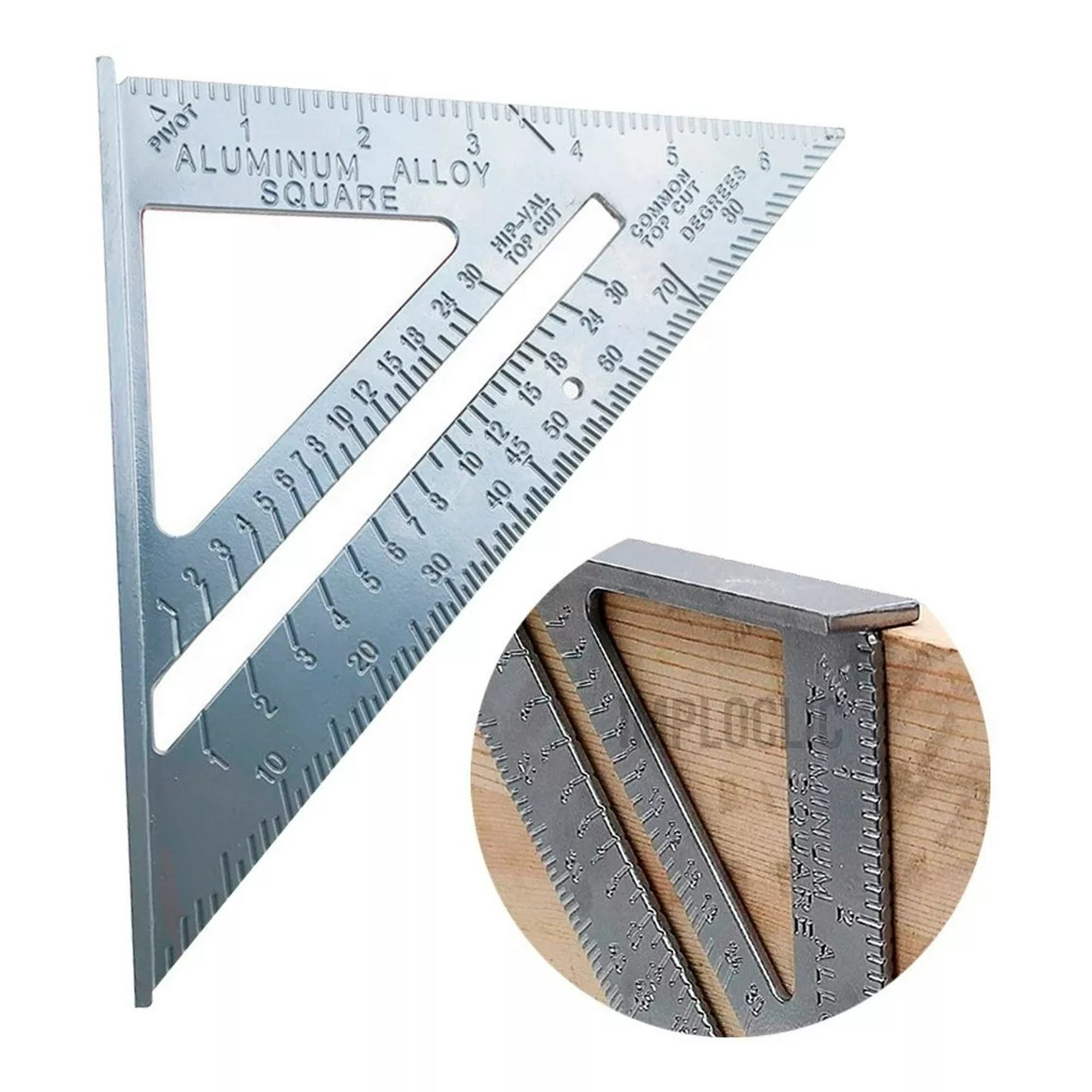 Genérico - Escuadra Rapida Triangular Escuadra Combinada Carpintero