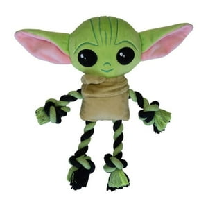 Total Click - Juguete Interactivo Para Mascotas Baby Yoda Tierno Verde