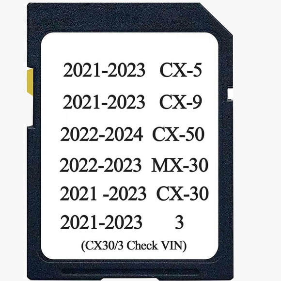 Tarjeta SD ORIRI·X CX-5/9, MX-30/CX-50 2021-2023