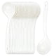 thumbnail image 1 of Cuchara OULIGET 20 uds Desechable de Alta Resistencia 19 cm Blanca, 1 of 7