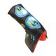 thumbnail image 2 of Golf Putter Head Cover Summer Elements Design Protection Se Adapta A Todas Las Marcas Negro, 2 of 5