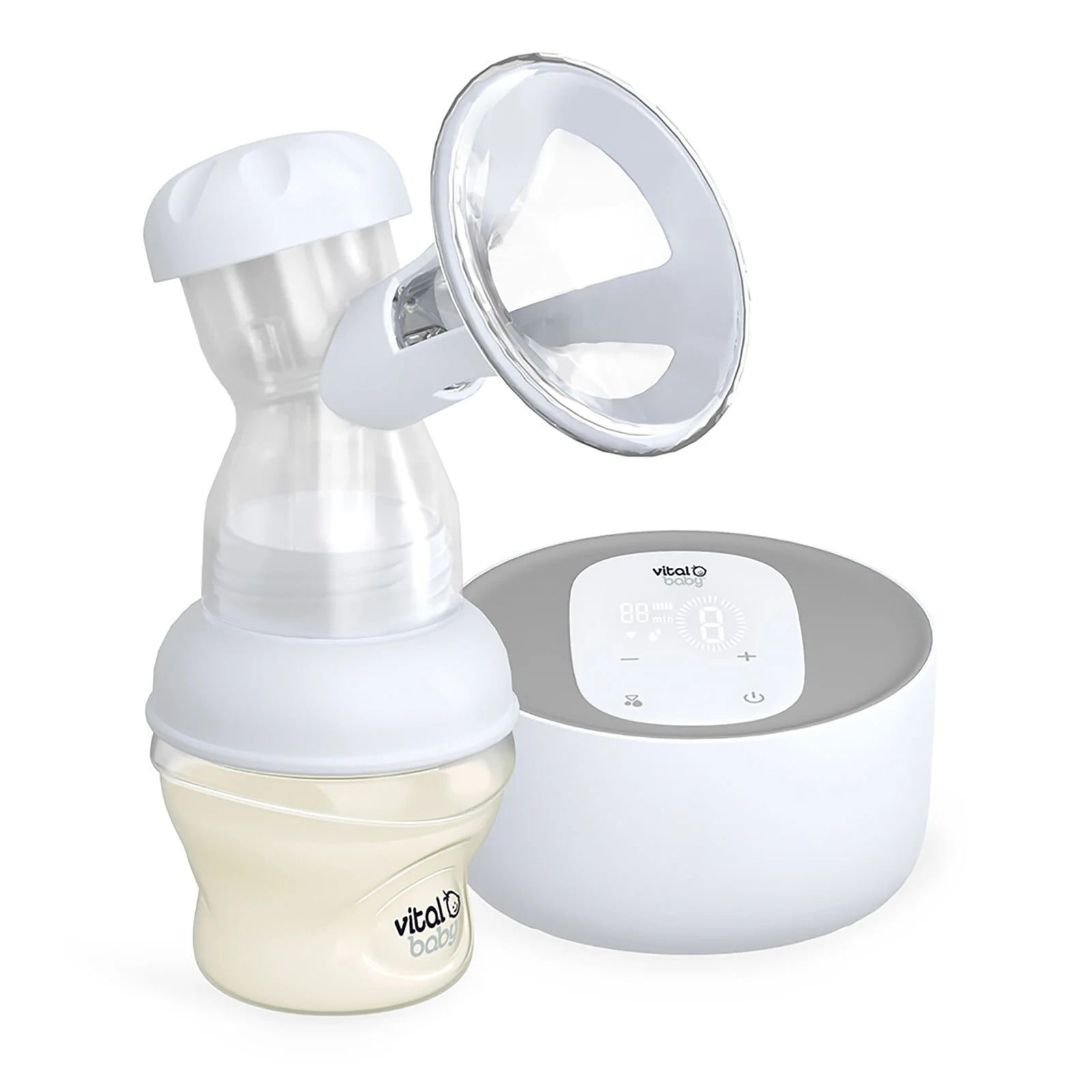 Vital Baby - Extractor De Leche Eléctrico Portátil Nurture 2 En 1
