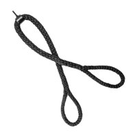 Magideal - Cable Trenzado De Nylon Del Gimnasio Del Gimnasio De La Polea Para La Máquina Del Cable De Presentación Instalando Fácilmente Accesorios Multifunciona 15 Metros Negros