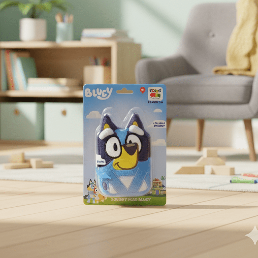 Toyng - Peluche Squishy Head Bluey - Bluey