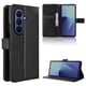 thumbnail image 1 of Funda Billetera para Samsung Galaxy F06 5G con Ranuras y Soporte Negro, 1 of 6