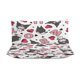 thumbnail image 3 of Kuromi Print Bedding Set Pattern Duvet Cove Set 3 Pieces 1 Quilt Cover And 2 Pillowcases for Women Men Teens, 3 of 5