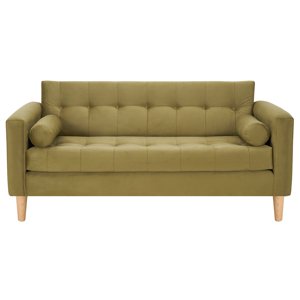 Bodevir - Sofa Retro 3C Felpa 05 Verde Musgo