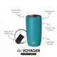 thumbnail image 2 of Vaso Simple Modern Voyager de 473 ml con tapa abatible aislante SS, 2 of 7