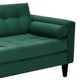 thumbnail image 4 of Sofa Retro 2C Felpa 00 Verde Botella, 4 of 6