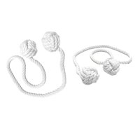 Bothyi - Lazos De Cuerda Para Cortinas, Retenciones De Cortinas Simples Y Modernas, Retenciones De Cortinas Hechas A Mano