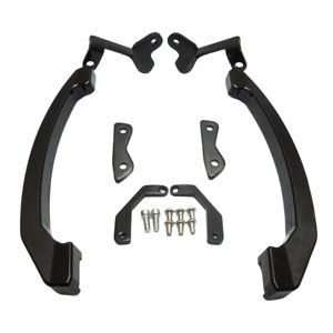Ioensy - 1 Par De Barras De Agarre Para Pasajeros De Motocicleta Para Yamaha Mt-07 Fz-07 2013-2016 Negro