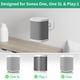 thumbnail image 2 of Soporte de pared y techo para altavoz Sonos One, One SL, Play 1 de notiela, 2 of 7