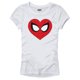 thumbnail image 1 of Camiseta Marvel Spider-Man talla L (blanco) con logo de corazón, 1 of 4