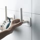 thumbnail image 2 of 1/2pcs Wall Mounted Toilet Paper Roll Holder Kitchen Roll Paper Self Adhesive Wall Mount Toilet Paper Holder Stainless Steel Bathroom Tissue Towel Accessories Rack Holders, 2 of 4