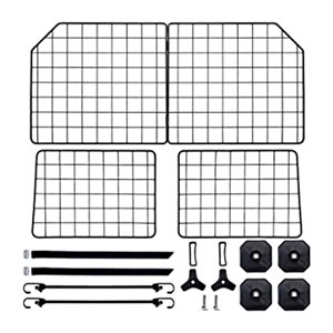 Ioensy - Barrera Para Coche Para Perros, Puerta Para Vehículos, Accesorios De Viaje Resistentes, Barandilla Para Perros