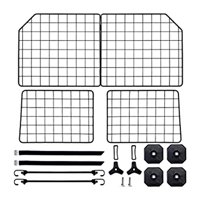 Ioensy - Barrera Para Coche Para Perros, Puerta Para Vehículos, Accesorios De Viaje Resistentes, Barandilla Para Perros