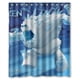 thumbnail image 1 of Cortina de ducha de Anime Frozen, juego de cortina de baño con ganchos, tamaño 60 x 72 pulgadas, 1 of 3