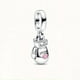 thumbnail image 1 of Exquisite Red Ladybug Beads - 925 Sterling Silver Charms for Pandora Bracelets - Perfect Anniversary and Wedding Gift, 1 of 5