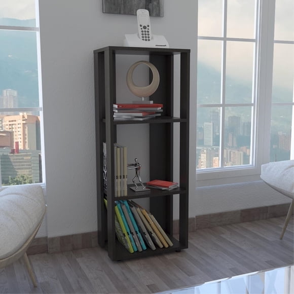 Librero Office W-40 - Wengue 100x40x25 Cm