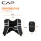 thumbnail image 5 of Chaleco con peso CAP reflectante para fitness 3.6 kg para mujer y hombre, 5 of 9