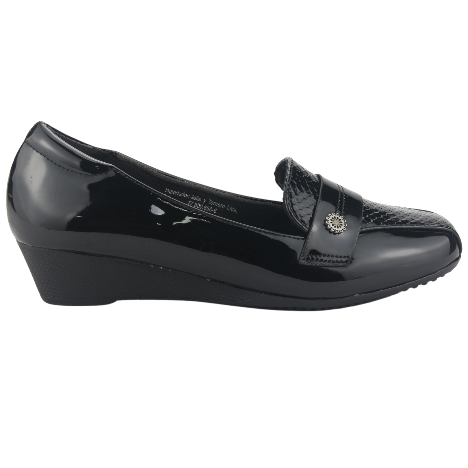 Zapato Chalada Mujer Coles-5 Negro Casual