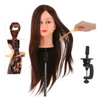 Genérica - Cabeza De Maniquí Para Peinar Y Trenzar El Cabello + Soporte