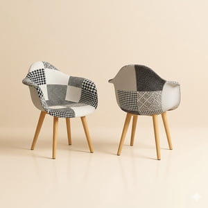 Oh! Mi Hogar ® - Pack De 2 Butacas Patchwork Tulip