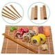 thumbnail image 4 of Kit para hacer sushi BlauKe 2 alfombrillas enrollables de bambú para sushi, 5 pares, 4 of 9