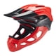 thumbnail image 1 of Casco De Bicicleta De Cara Completa, Casco De Bicicleta De Montaña Para Ciclismo De Carretera Al Aire Libre, Rojo, 1 of 5