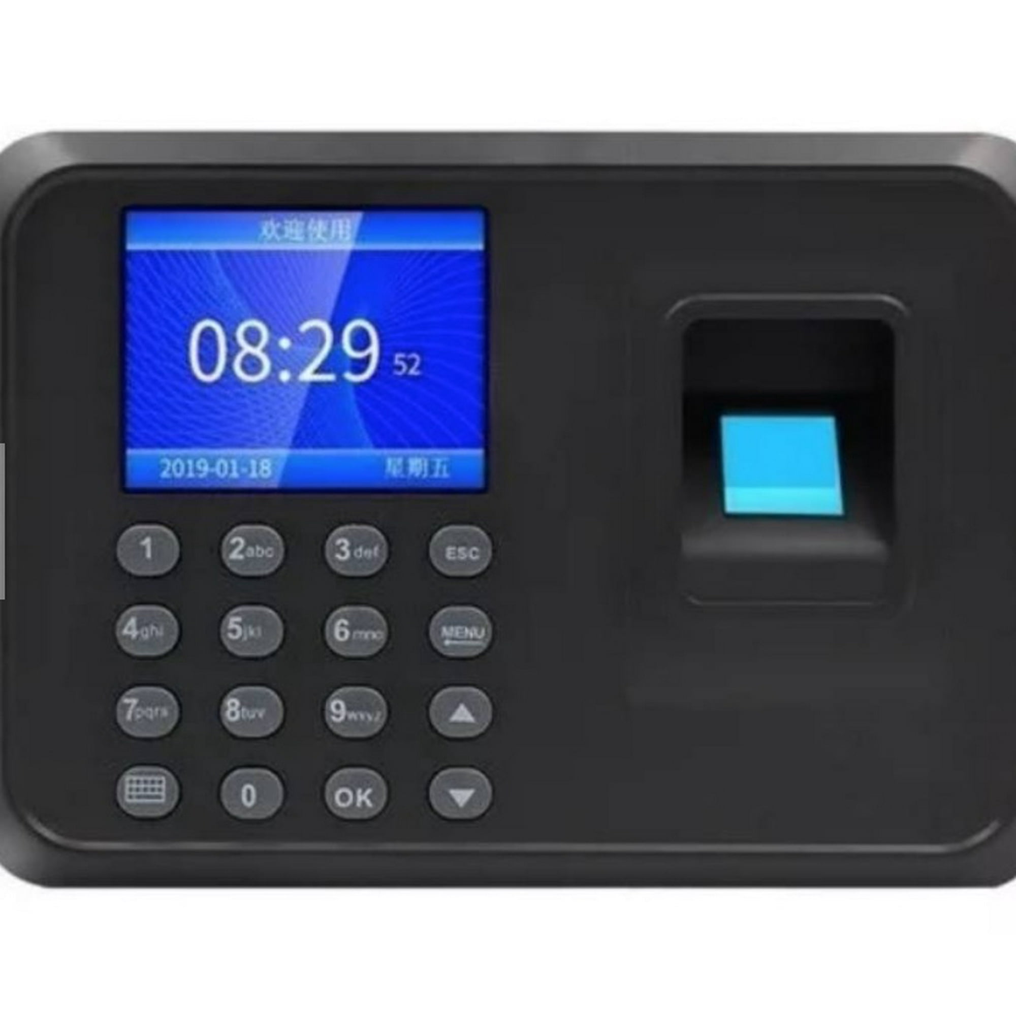 Tomasstore - Control De Asistencia Con Reloj Marcador Y Huella Digital
