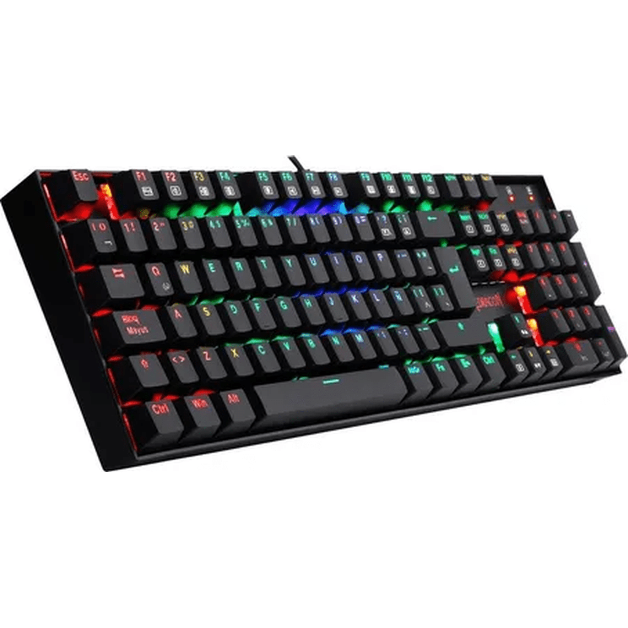 Genérico - Teclado Gamer Redragon Mitra K551 Rgb Black Red