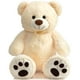 thumbnail image 1 of Peluche con forma de oso de peluche HollyHome, 36 pulgadas, color beige, 1 of 3