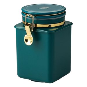 Bothyi - Tarro De Almacenamiento De Gran Capacidad De 1,1 L, Bote De Café Para Harina En Polvo, Azúcar, Morandi Azul