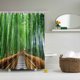 thumbnail image 3 of 180x180cm De Poliéster Impermeable Baño Cortina De Ducha Panel De La Decoración W / Hook 5, 3 of 3