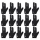 thumbnail image 1 of 15 Piezas 3 Finger Pool Shooters Snooker Billiard Cue Guante Negro, 1 of 3