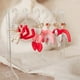 thumbnail image 4 of Handcrafted Polymer Clay Earring Stand: Acrylic Hanger Shape Tabletop Display Holder, 4 of 4