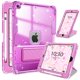 thumbnail image 1 of Funda INFILAND para iPad de 9ª, 8ª y 7ª generación 2021/2020/2019, 10,2 pulgadas, transparente, a pr, 1 of 9